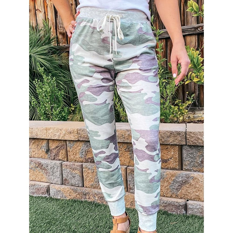 Camo Pocket Jogger - Small / Camo - Bottoms