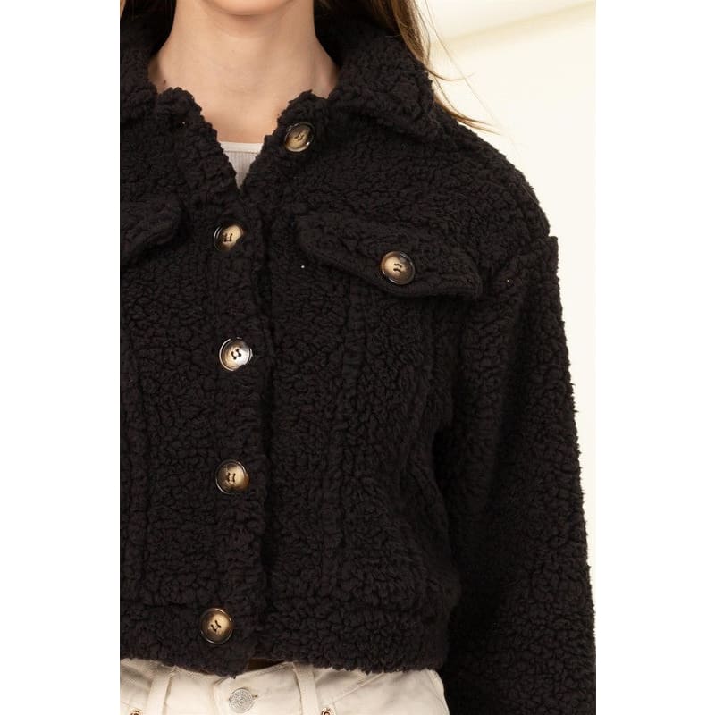 Teddy Jacket - Black